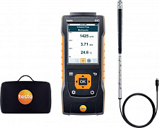 Комплект Testo 440 с зондом с обогреваемой струной и кейсом